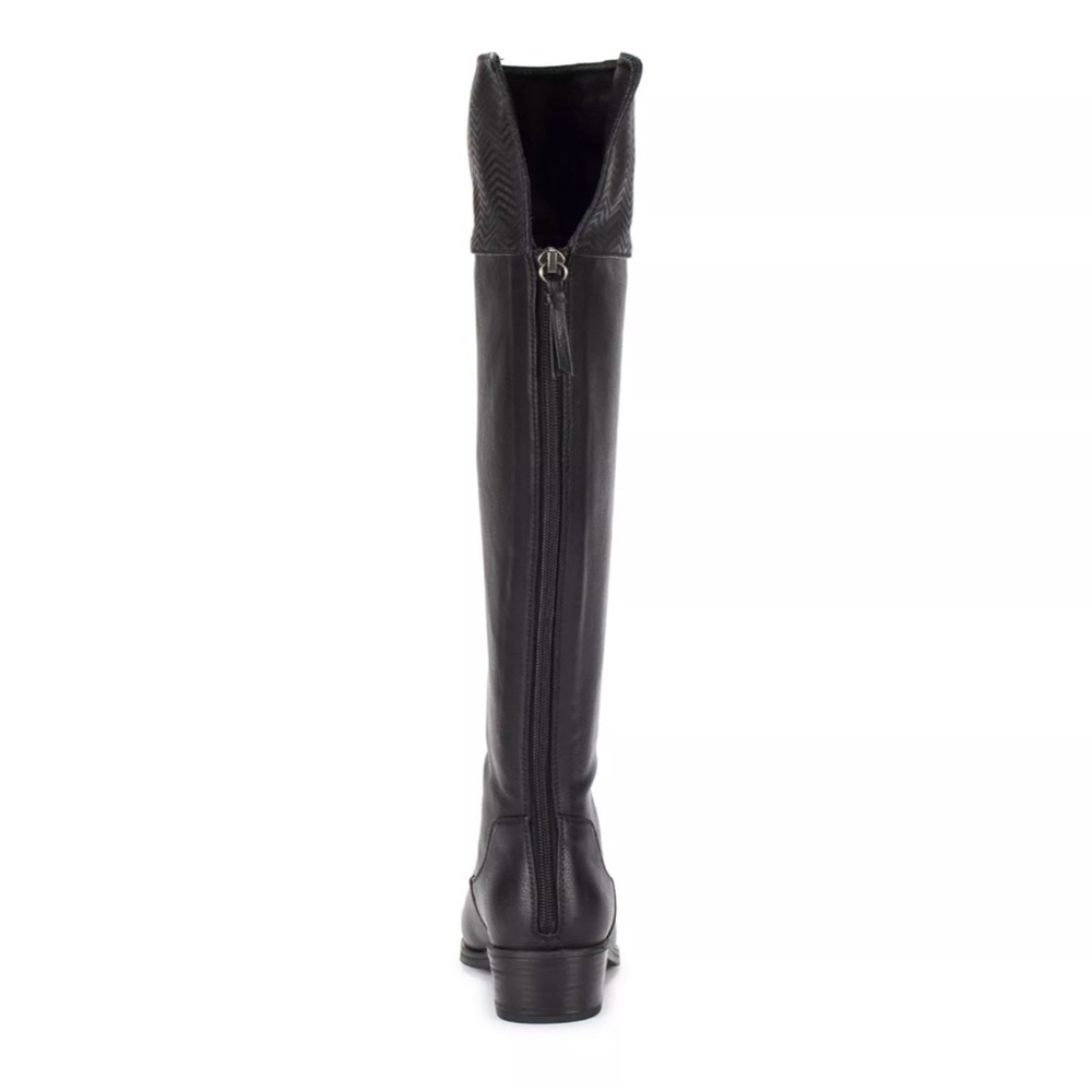 NEW [Baretraps] Marcela Black Wide-Calf Tall Over-The-Knee Boots Women’s Sz 5.5 - Picture 3 of 13
